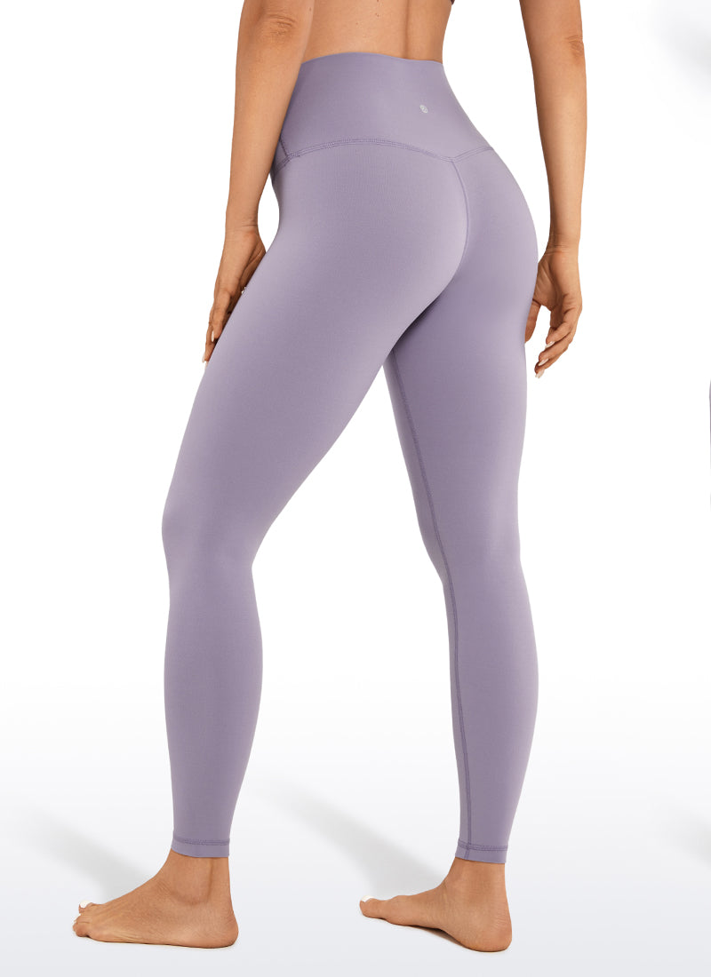CRZ YOGA Women's Yoga Lounge High Rise Butterluxe Yoga Leggings 25'' Lavender Mist
