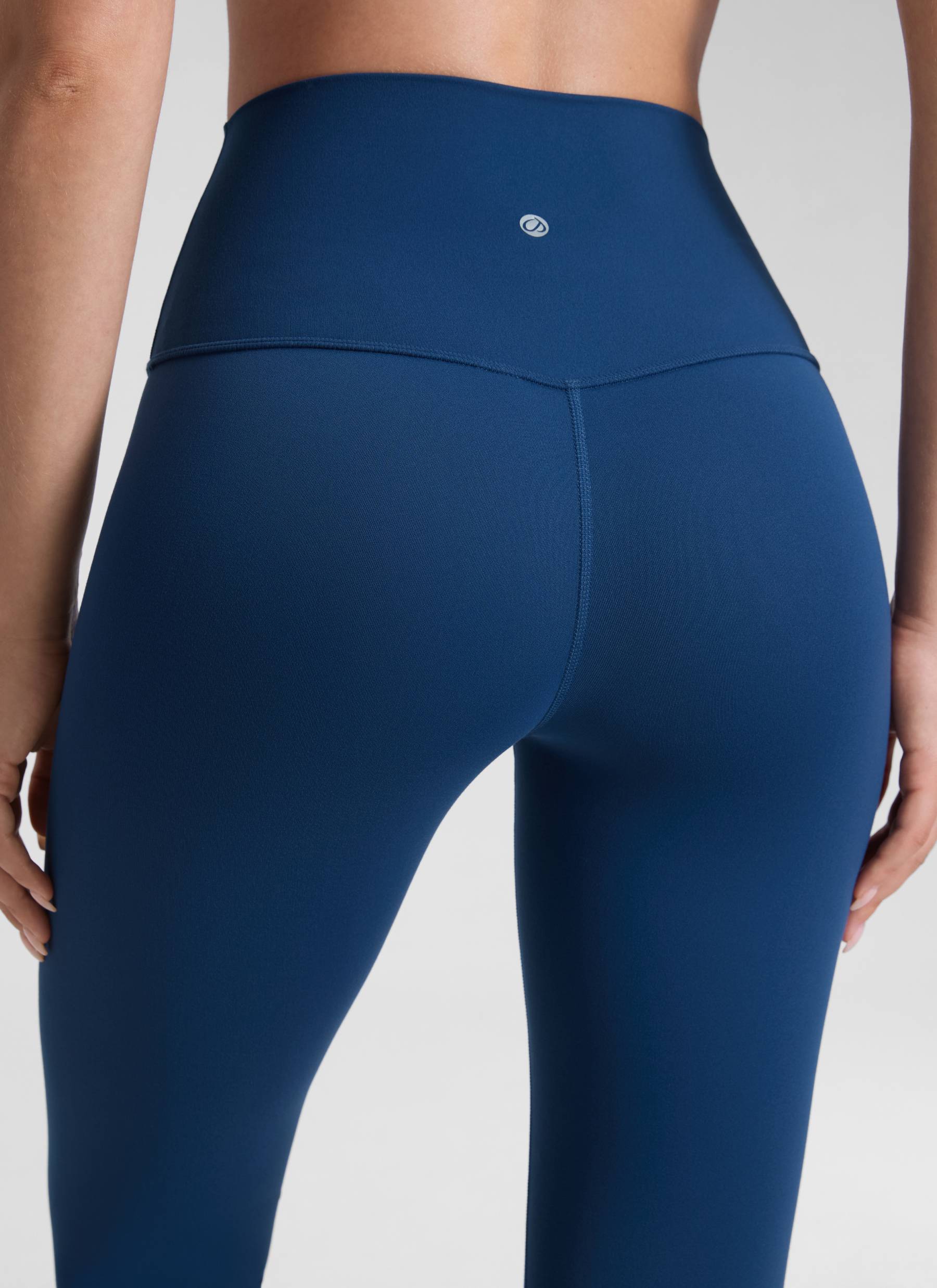 CRZ YOGA Women's Yoga Lounge High Rise Butterluxe Yoga Leggings 25'' French Navy