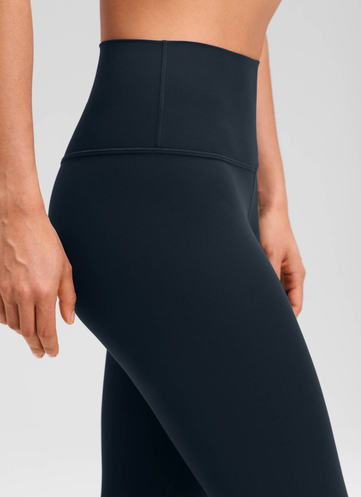 CRZ YOGA Women's Yoga Lounge High Rise Butterluxe Yoga Leggings 23'' True Navy
