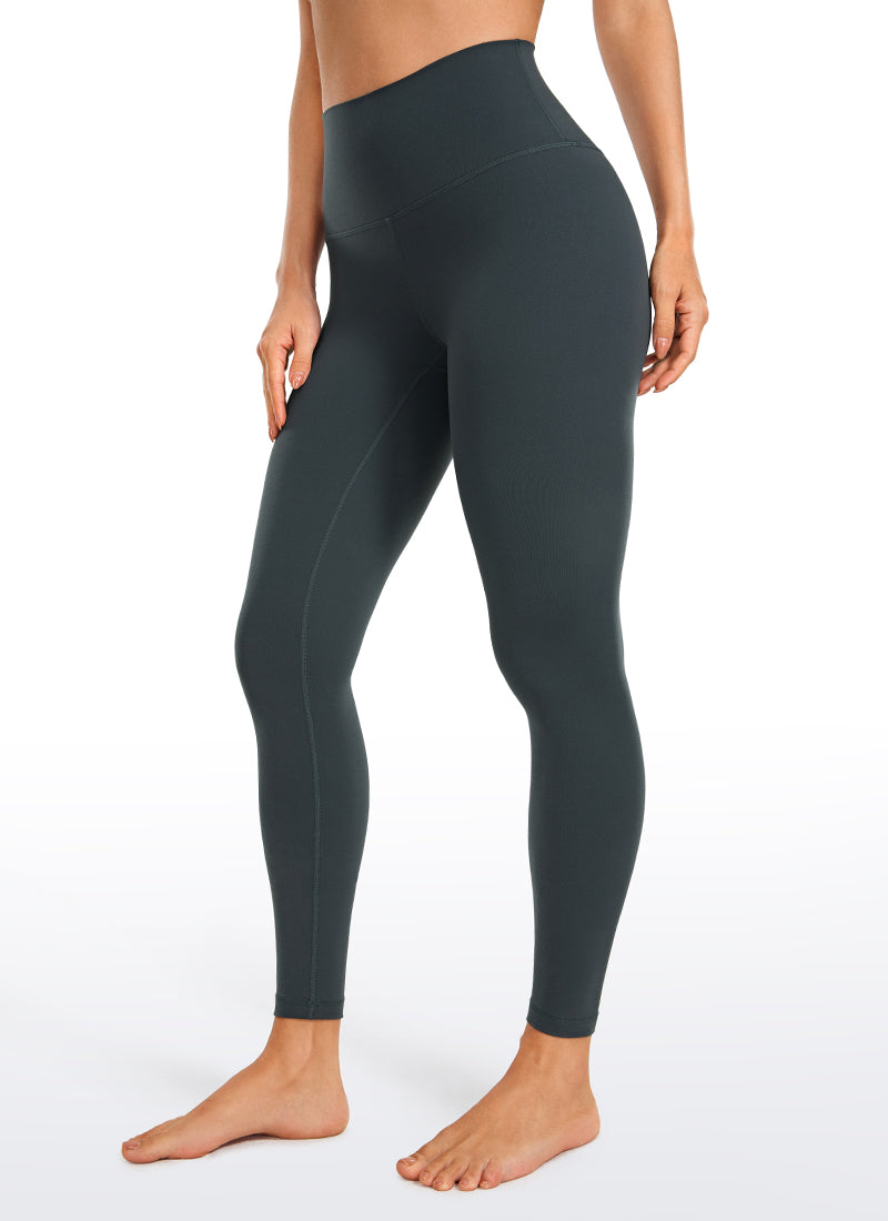 CRZ YOGA Women's Yoga High Rise Butterluxe Ankle Leggings 26.5'' Dark Green