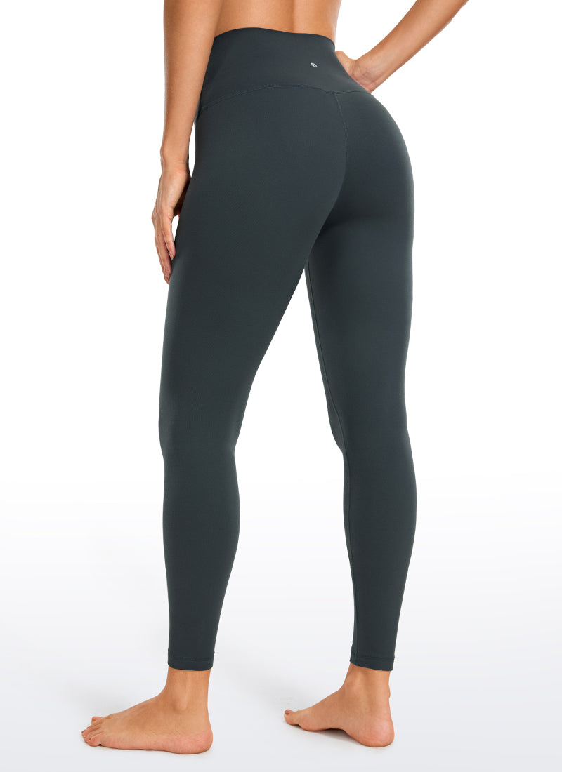 CRZ YOGA Women's Yoga High Rise Butterluxe Ankle Leggings 26.5'' Dark Green