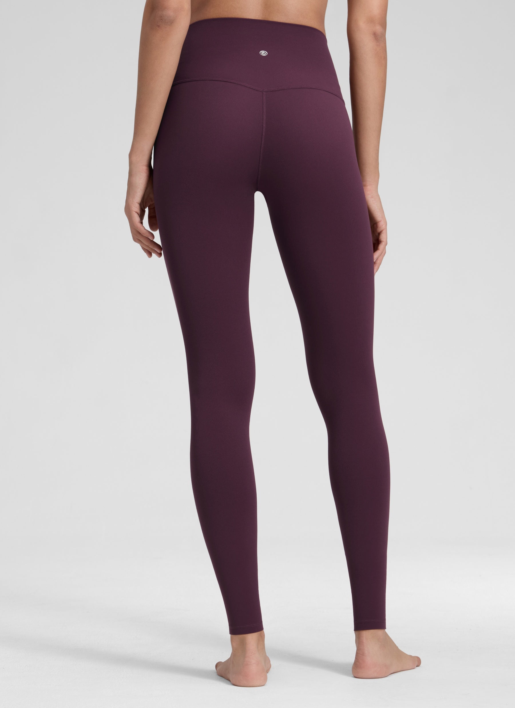 CRZ YOGA Women's Yoga Lounge High Rise Butterluxe Yoga Leggings 30'' Deep Purple