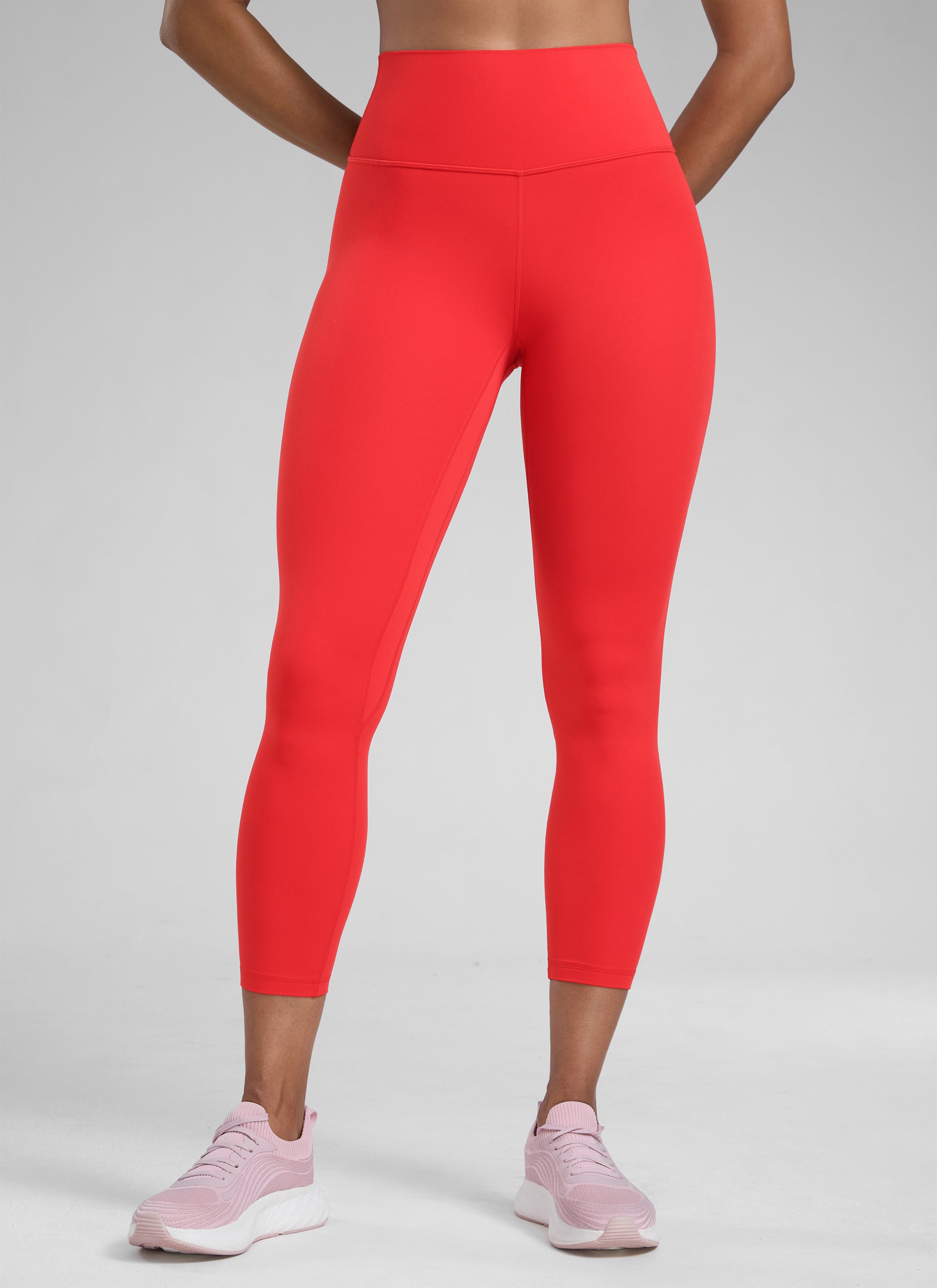 CRZ YOGA Women's High Waisted Capris Workout Leggings 23