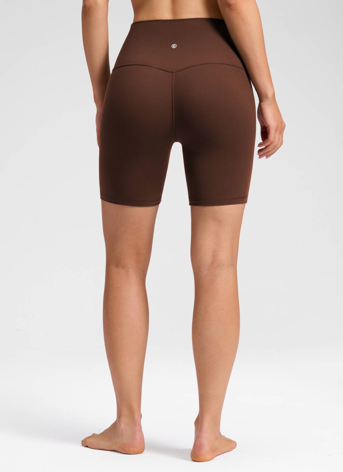 CRZ YOGA Women's Butterluxe Yoga High Rise No Front Seam Short 6