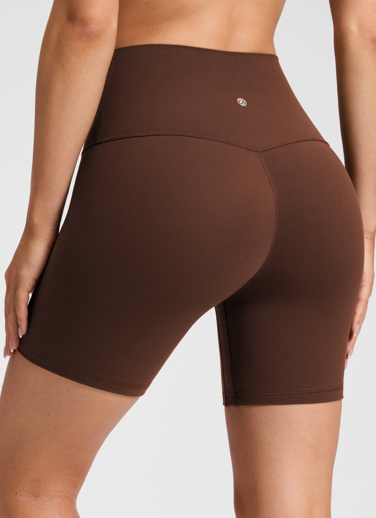 CRZ YOGA Women's Butterluxe Yoga High Rise No Front Seam Short 6