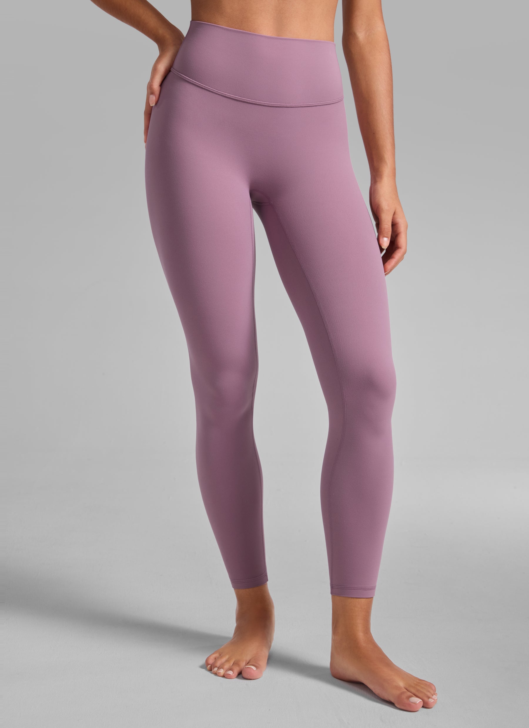 CRZ YOGA Softretch Secretsculpt™ Minor High Rise Front Seam Legging Light Lavender