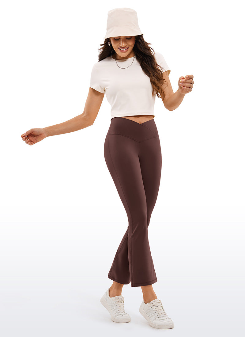 CRZ YOGA Womens Butterluxe Flare Leggings 25.6
