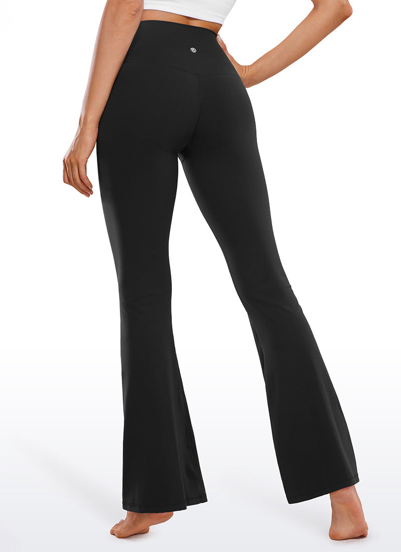 CRZ YOGA Women Butterluxe V Crossover High Waist Flare Leggings 29