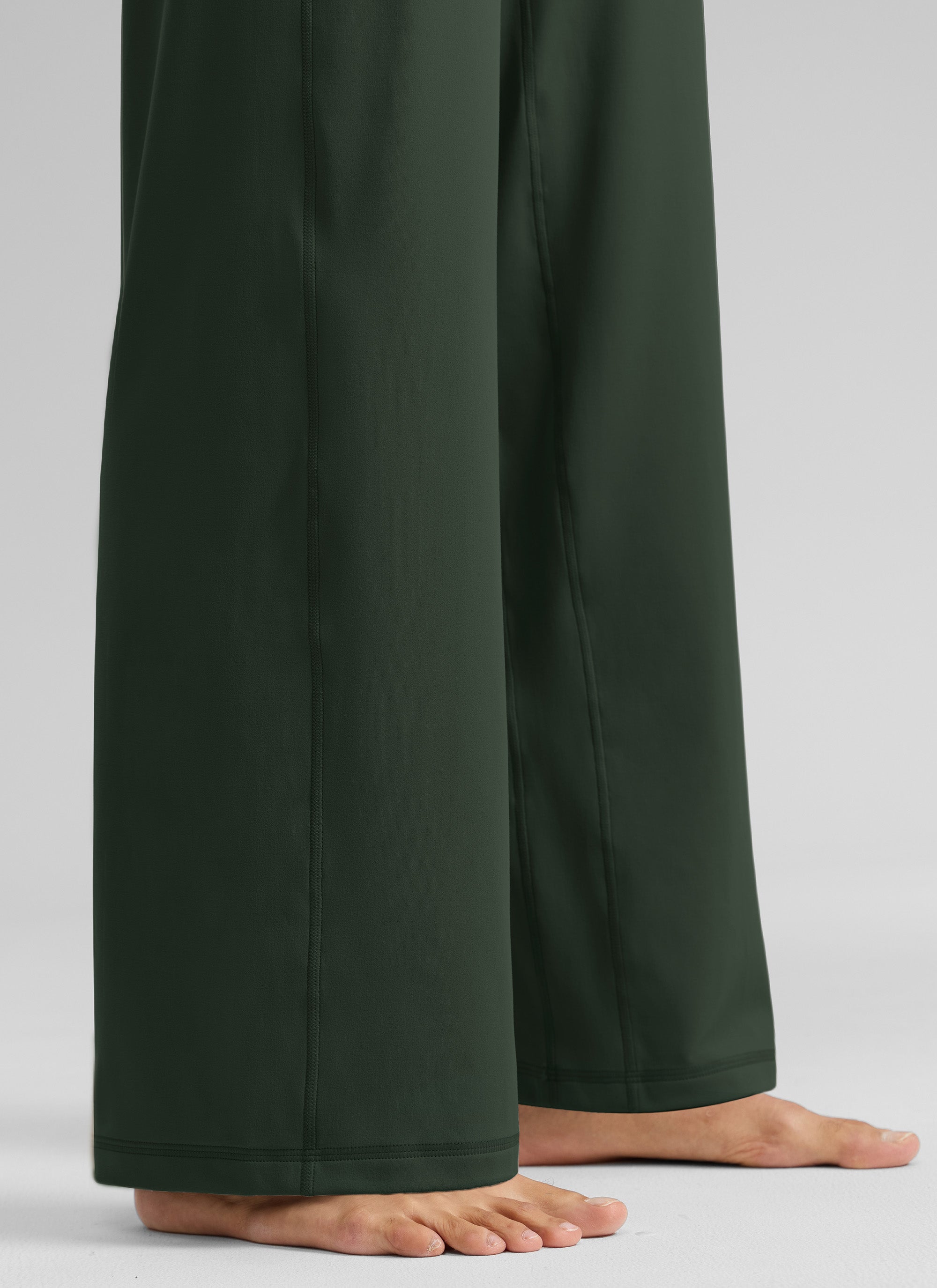 CRZ YOGA Women's Butterlift High Waisted Wide Leg Pants with Pockets 33