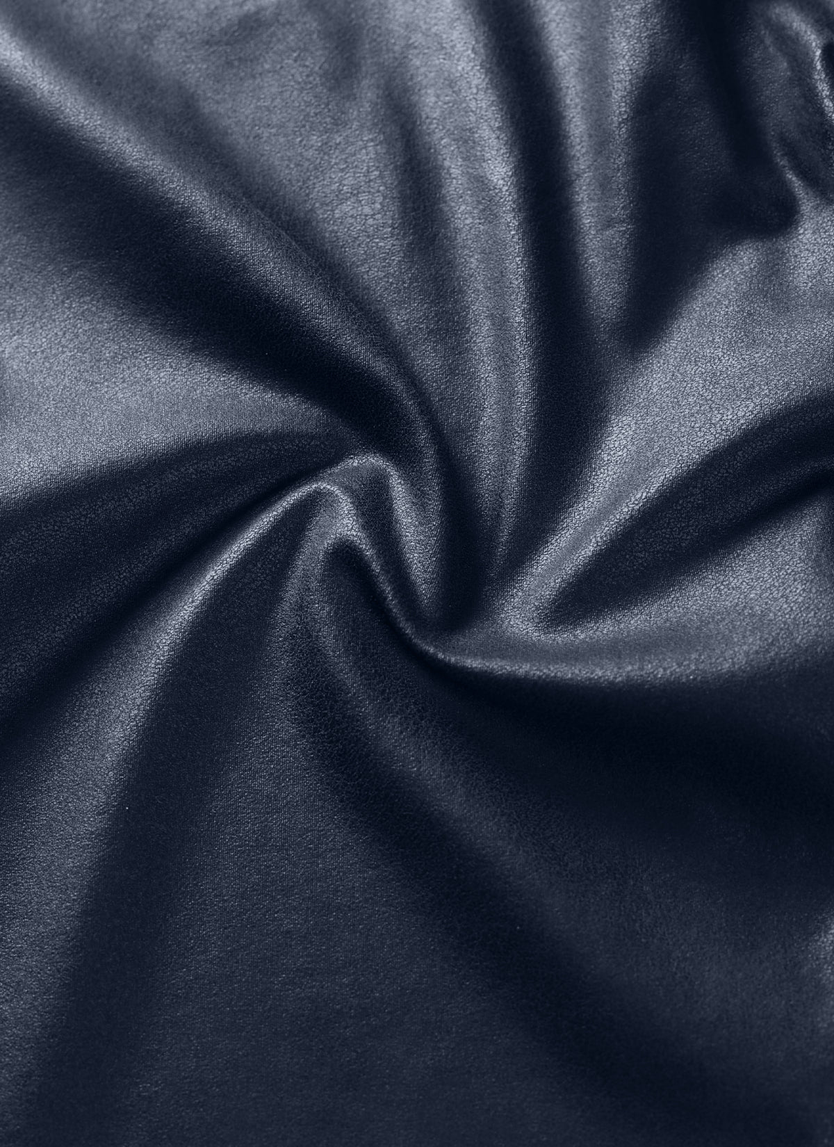 CRZ YOGA Women Butterluxe Matte Faux Leather Leggings 28' Real Navy Foil Pattern